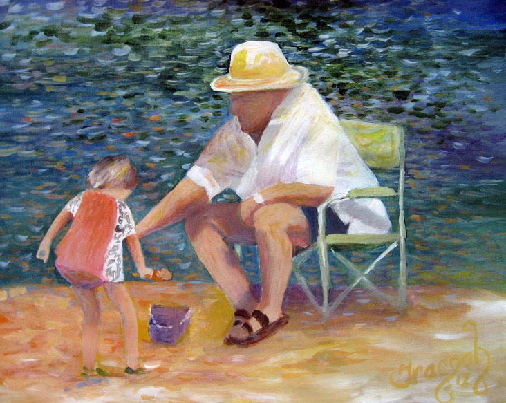 Beach Grandpa